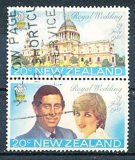 NEW ZEALAND   - 1981    Royal Wedding  -   FINE USED