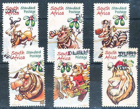 RSA -  2006  -    Christmas  SET  - FINE  POSTALLY USED