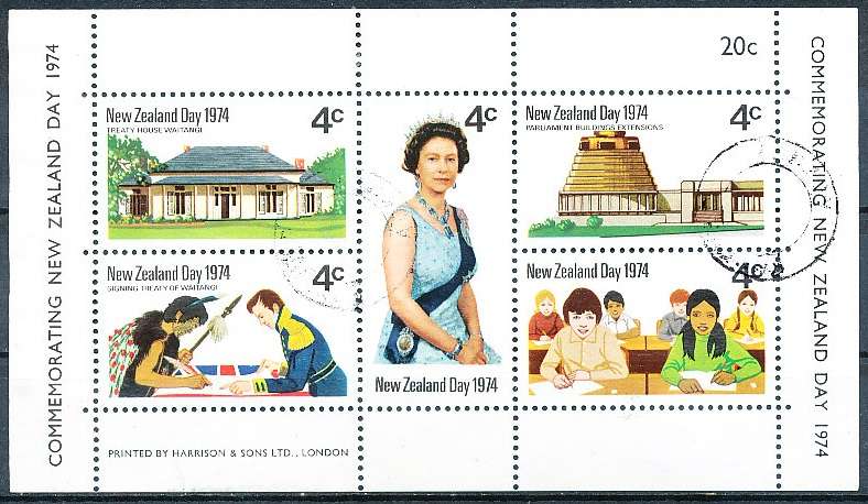 NEW ZEALAND   - 1973  New Zealand Day   SET  -    FINE USED