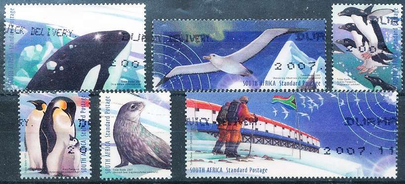 RSA -  2007  -  International Polar Year  SET  - FINE  POSTALLY USED