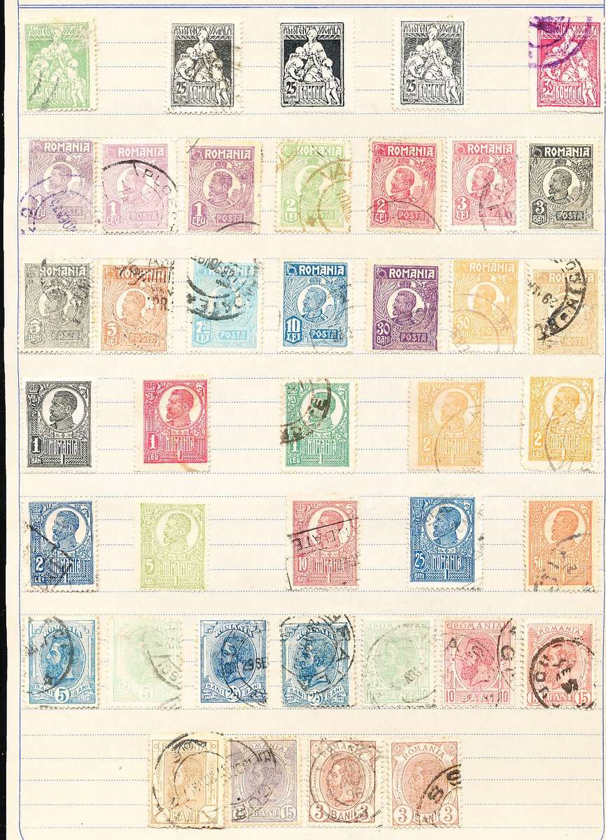 ROMANIA    -  VARIOUS  ROMANIA ON PAGES