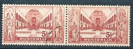 AUSTRALIA  1958 -    War Memorial Canberra SET    -   FINE USED