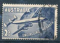 AUSTRALIA  1958 -    QANTAS Airways   -   FINE USED