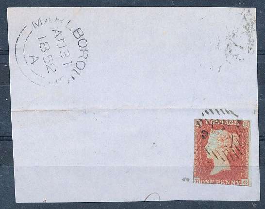 GB -   QVIC  -   PENNY  REDS  IMPERF    -  FINE USED