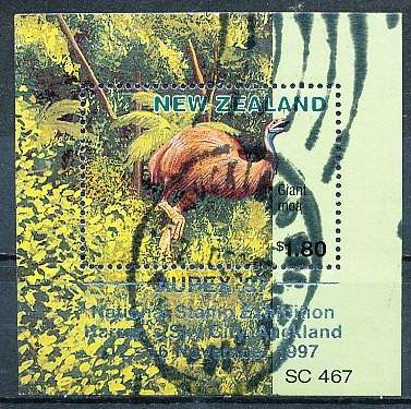 NEW ZEALAND   - 1997   AUPEX 97  MINI-SHEET    -  FINE   USED