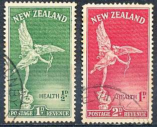 NEW ZEALAND   - 1947   Health Stamps    -  FINE USED