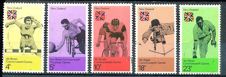 NEW ZEALAND   - 1974  Commonwealth Games, Christchurch    SET  -    FINE USED
