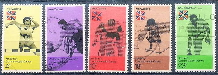 NEW ZEALAND   - 1974  Commonwealth Games, Christchurch    SET  -    FINE USED