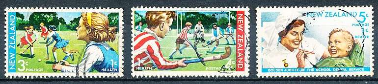 NEW ZEALAND   - 1971    Health Stamps  -    FINE USED