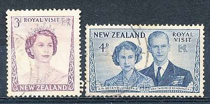 NEW ZEALAND   - 1953   Royal Visit   -  FINE USED