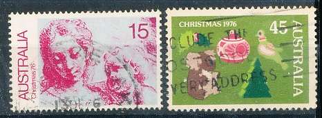 AUSTRALIA  1976 -   Christmas   SET -   FINE USED