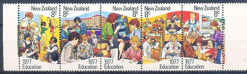 NEW ZEALAND   - 1977   Education  SET -   FINE MINT