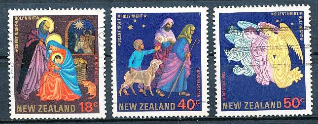 NEW ZEALAND   - 1985   Christmas   -     FINE USED