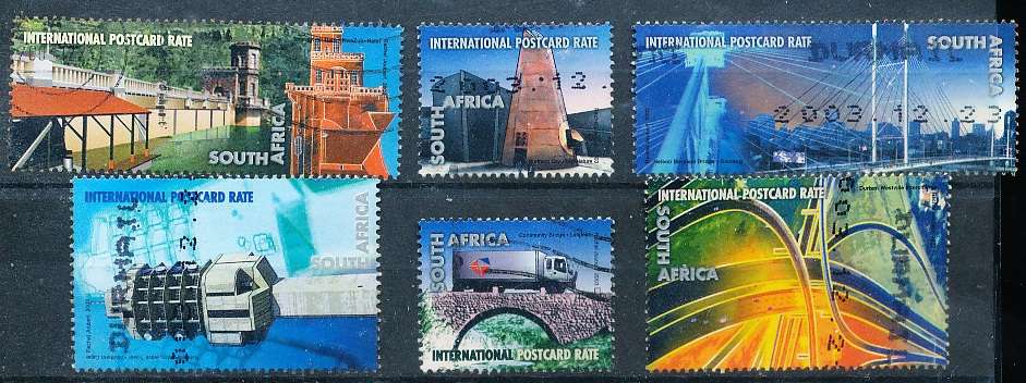 RSA -  2003  -   Engineering and Postal Communication   SET  - FINE  POSTALLY  USED