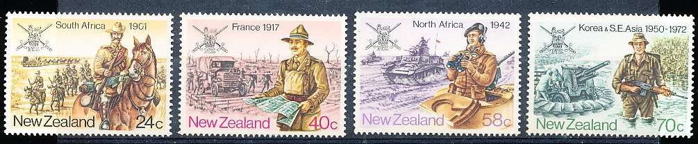NEW ZEALAND   - 1984   Military History    -   FINE MINT
