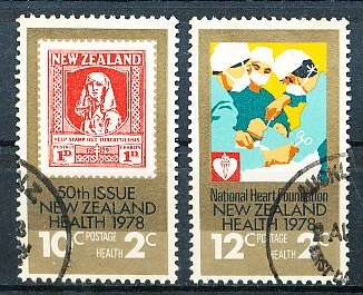 NEW ZEALAND   - 1978   Health Stamps  SET -   FINE USED