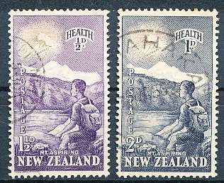 NEW ZEALAND   - 1954  Health Stamps    -  FINE USED