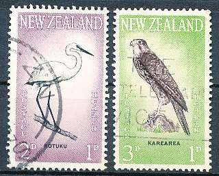NEW ZEALAND   - 1961    Health Stamps - Birds   -  FINE USED