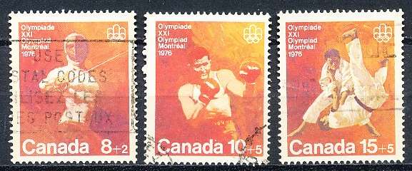 CANADA  1975  - Olympic Games - Montreal    FULL  SET -   FINE  USED