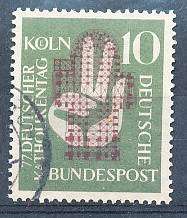 GERMANY  1956   - Catholic Congress  -  FINE USED