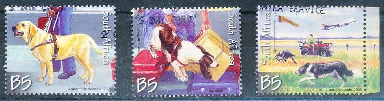 RSA -  2006  -   Year of the Dog  SET  - FINE  POSTALLY USED