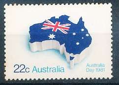 AUSTRALIA  1981 -  Australia Day -  FINE  MINT