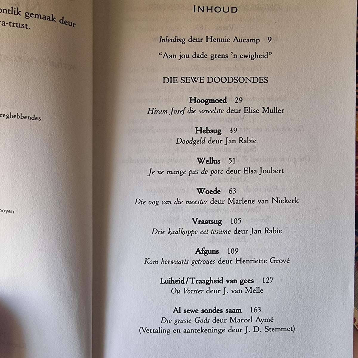Hennie Aucamp- Sewe sondes, nee meer
