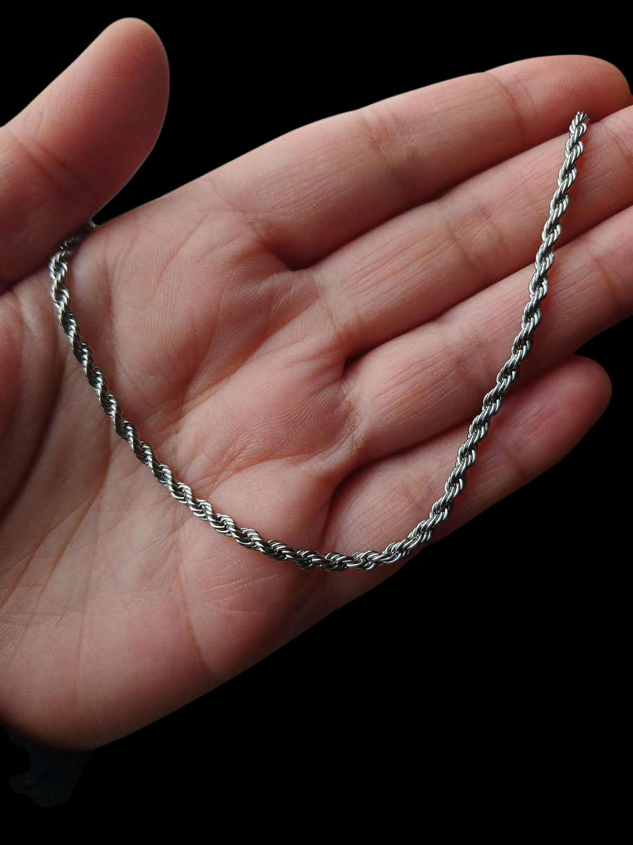 3mm 50cm Stainless Steel Chain