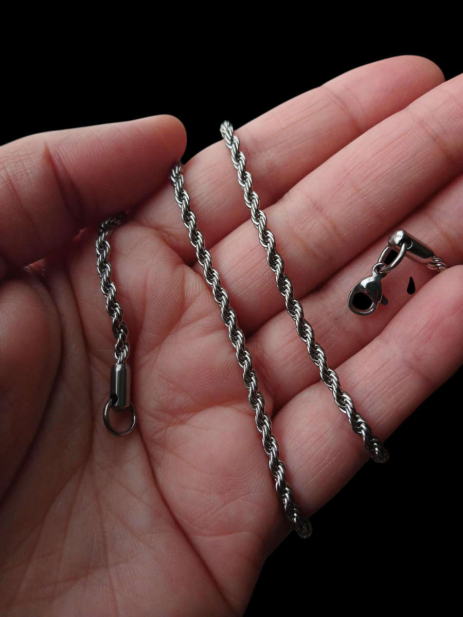 3mm 50cm Stainless Steel Chain