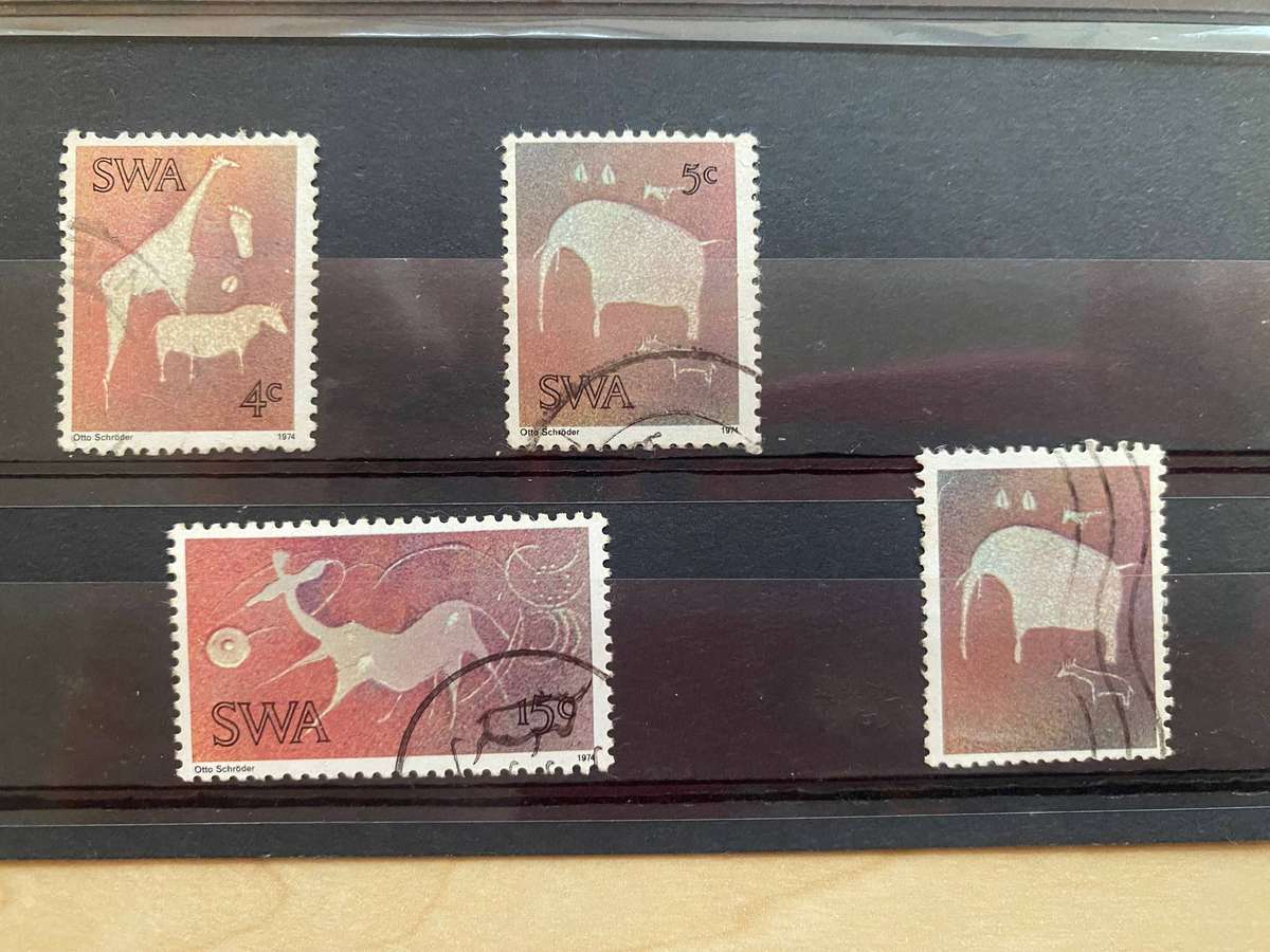 SWA 1974 Rock Engravings - Missing Black