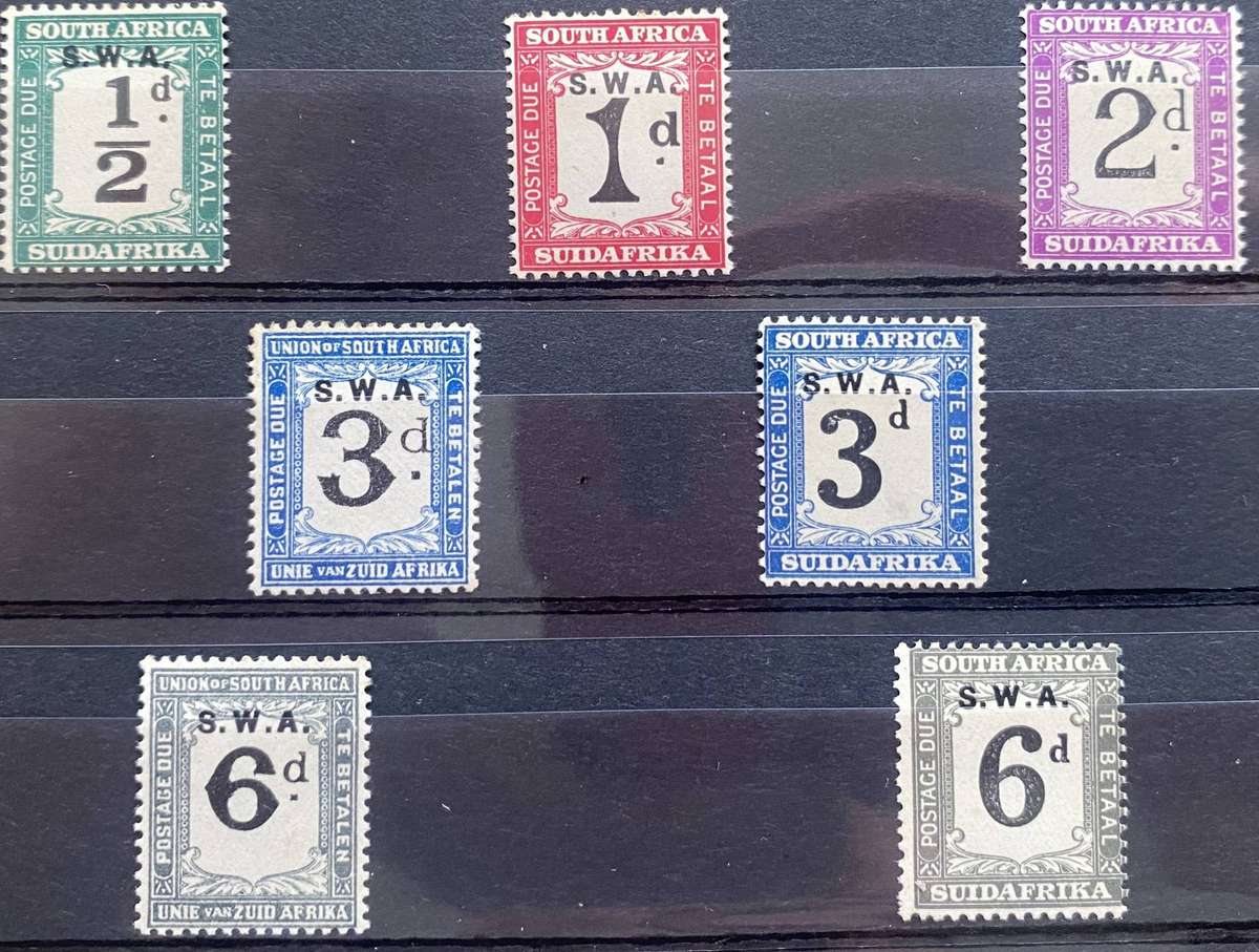 South West Africa 1928 Postage Due