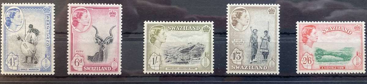 1956 Swaziland Definitive Issue QE11
