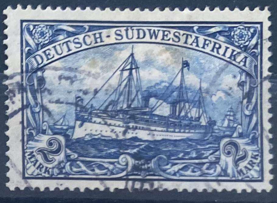 German South West Africa  Kaiser Wilhelm's Yacht 1906