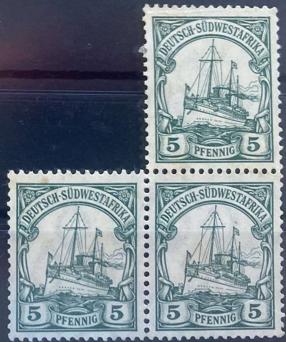 German South West Africa  Kaiser Wilhelm's Yacht 1906