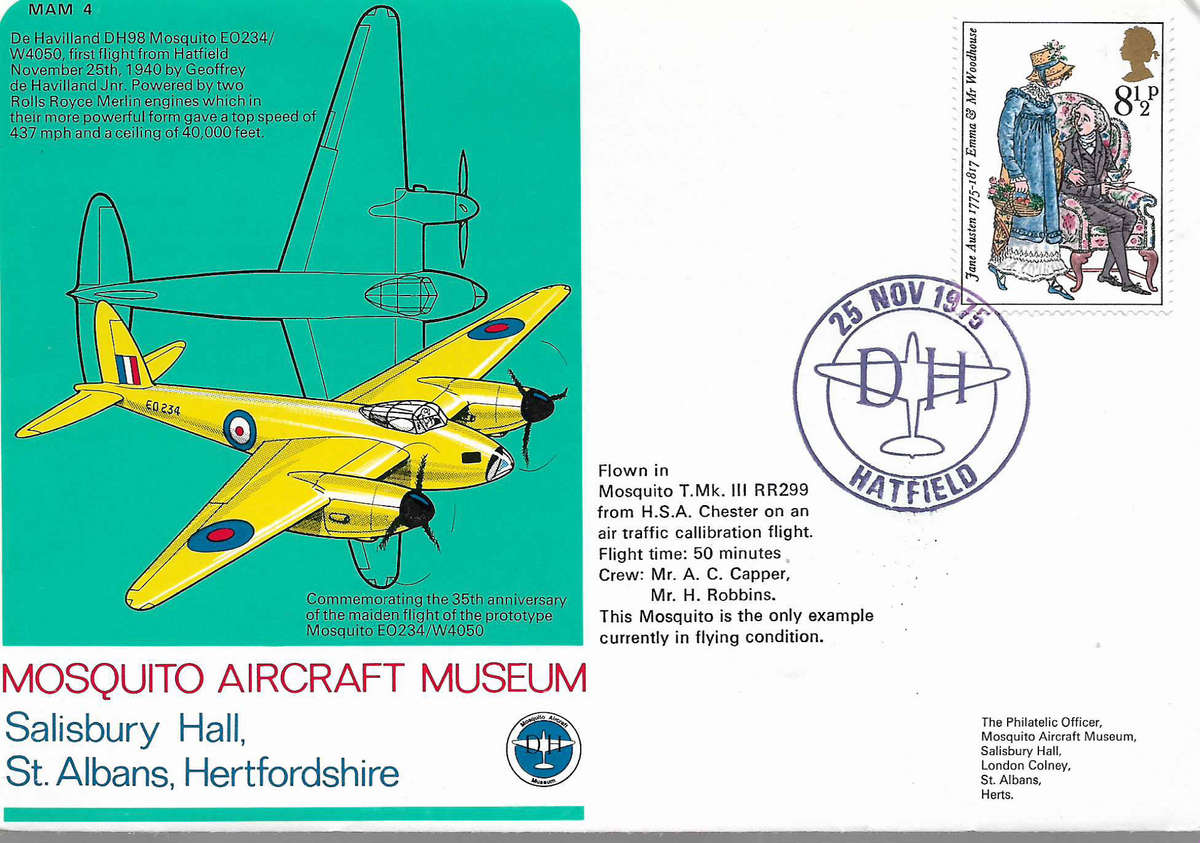 Great Britain 1975 Flown Cover