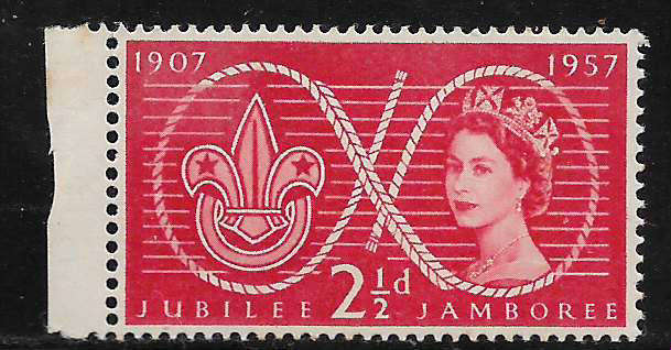 Great Britain 1957 Scout Jubilee