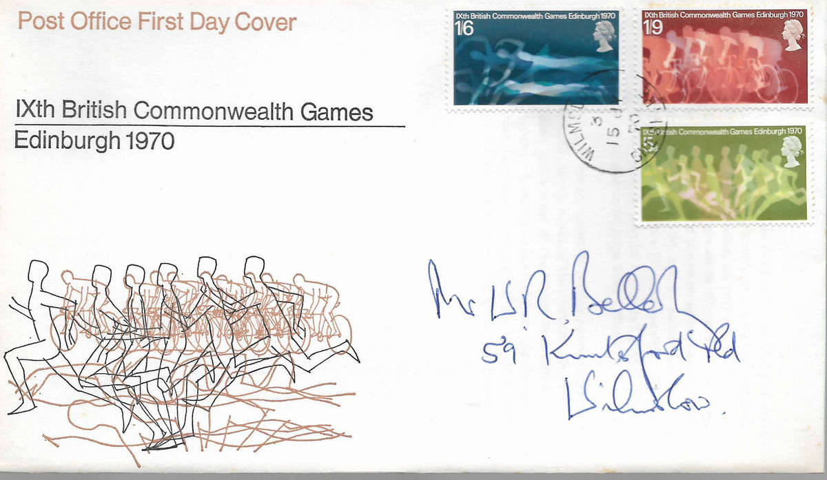 Great Britain 1970 Commonwealth Games FDC