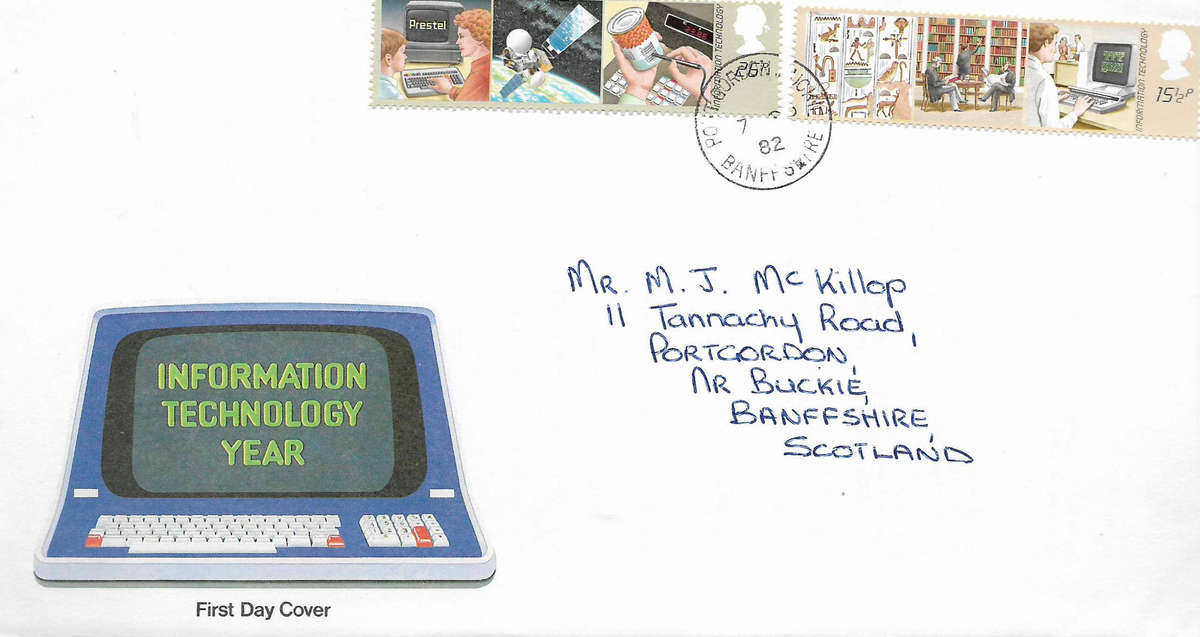 Great Britain 1983 Info Technology FDC