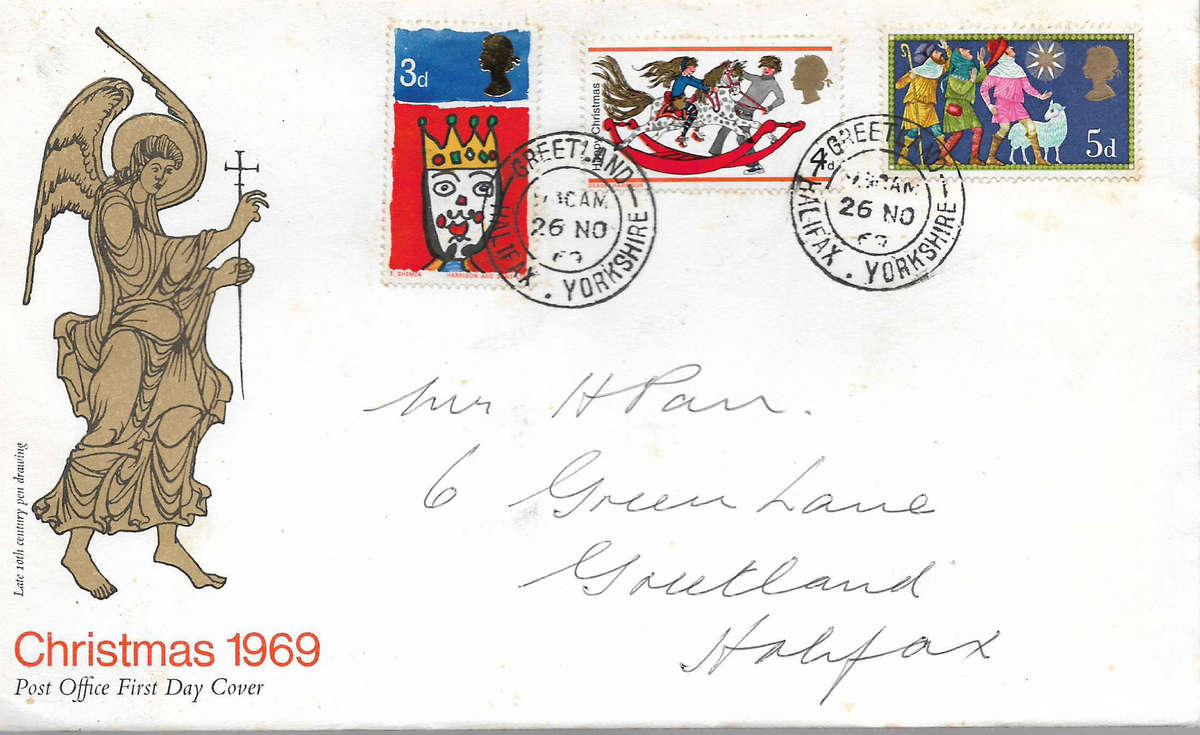 Great Britain Mixed PreDecimal Christmas Cover