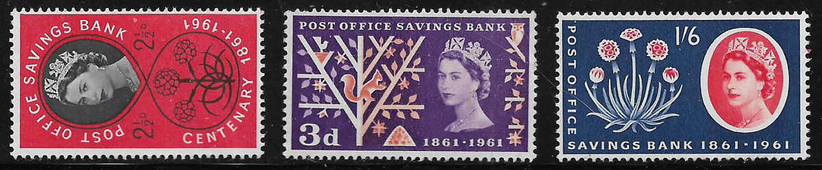 Great Britain 1961 Post Office Savings