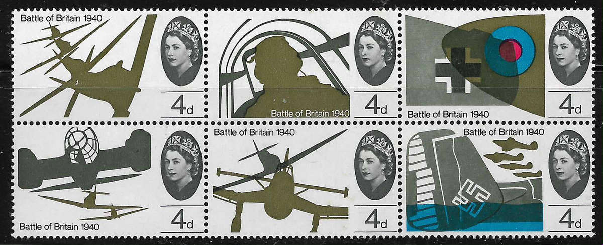 Great Brirain 1965 Battle of Britain Block