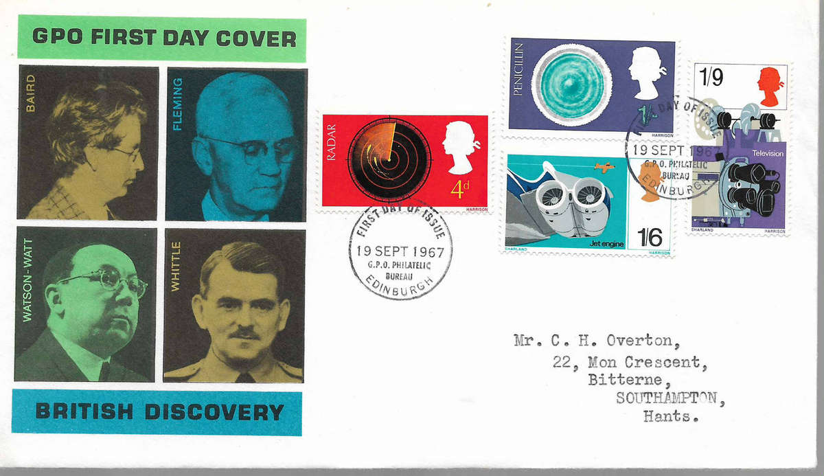 Great Britain 1967 British Discovery FDC