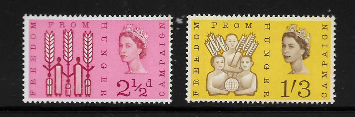 Great Britain 1963 Freedom from Hunger