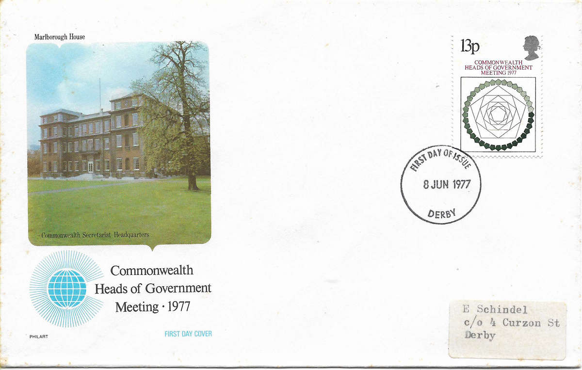Great Britain Commonwealth Heads of Government FDC