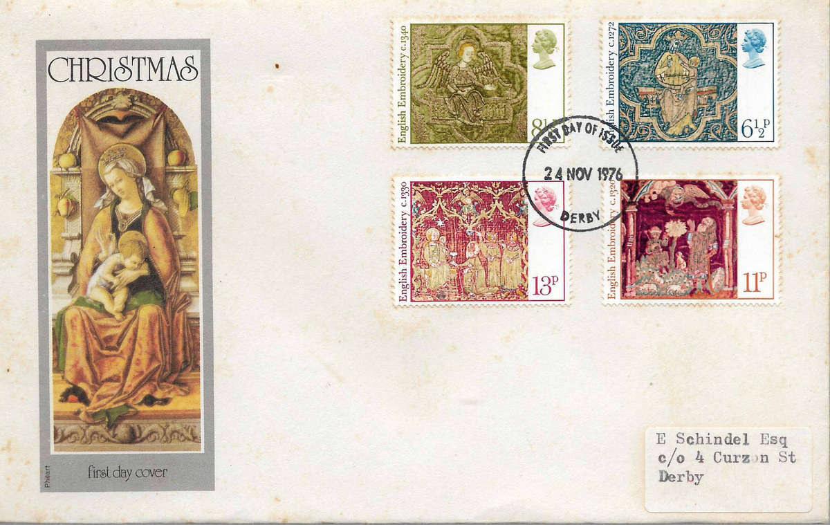 Great Britain 1976 Christmas FDC