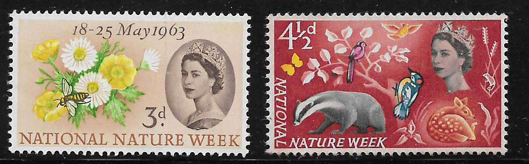 Great Britain 1963 National Nature Week