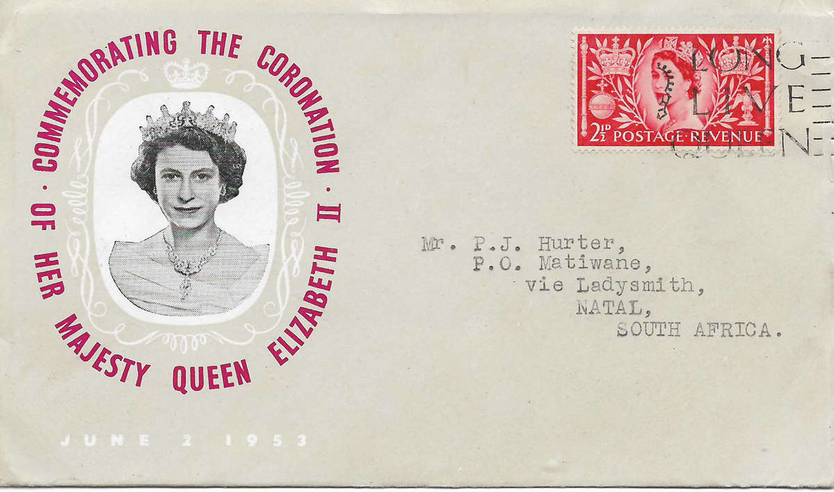 Great Britain QE2 Coronation FDC