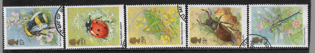 Great Britain 1985 Insects