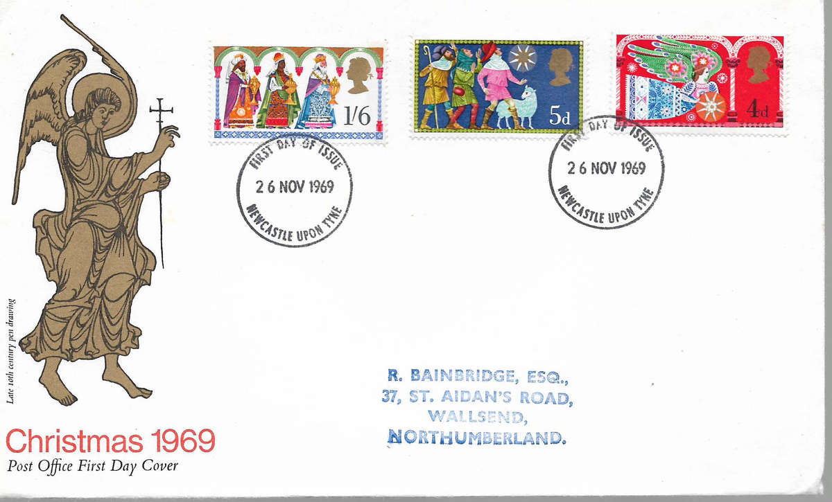 Great Britain 1969 Christmas FDC