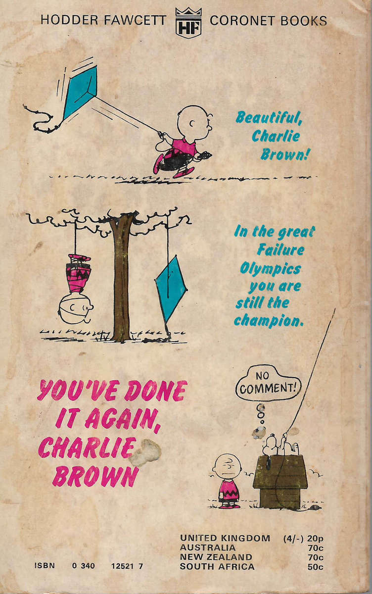 Peanuts - You've done it again, Charlie Brown